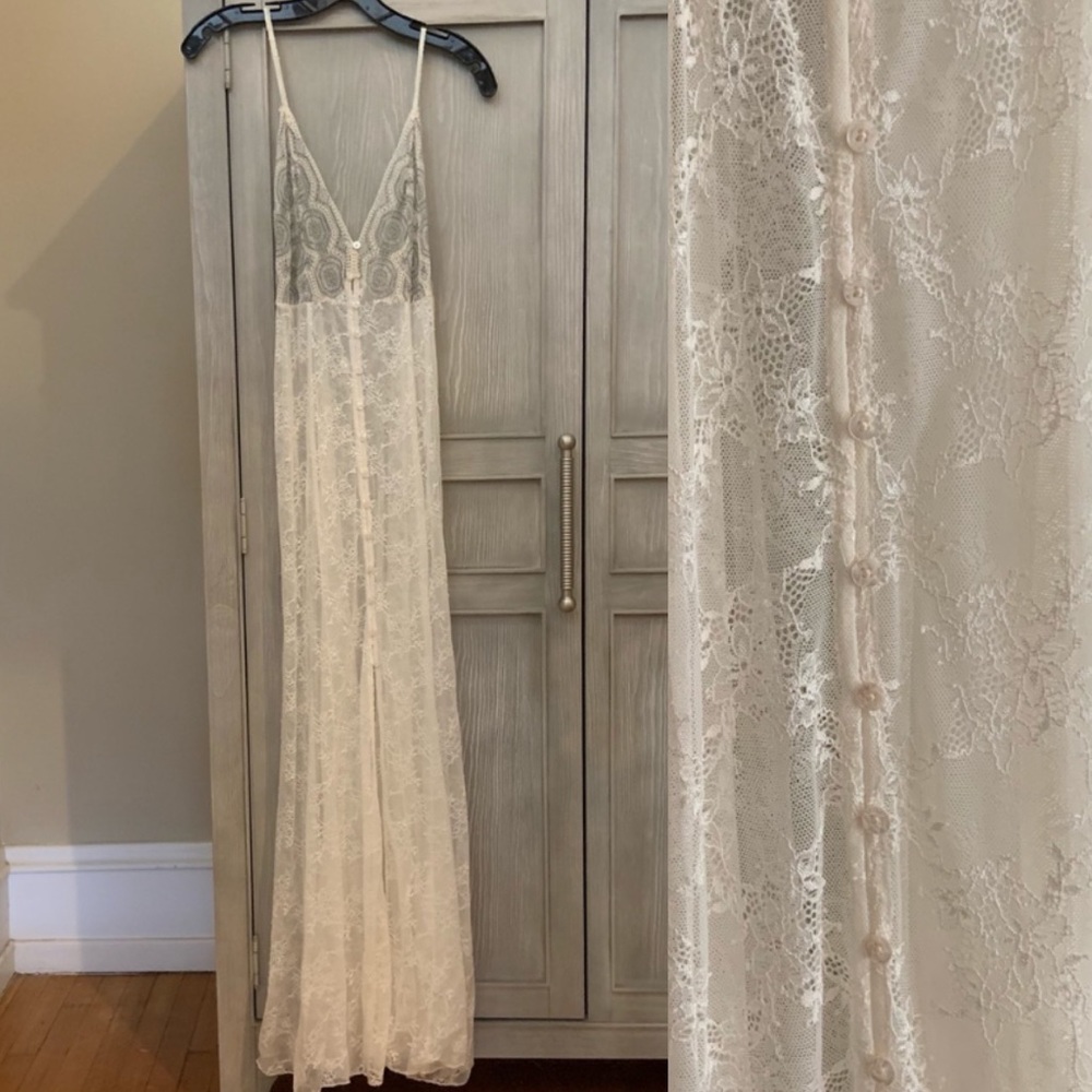 NEW Free People Lace Maxi Dress